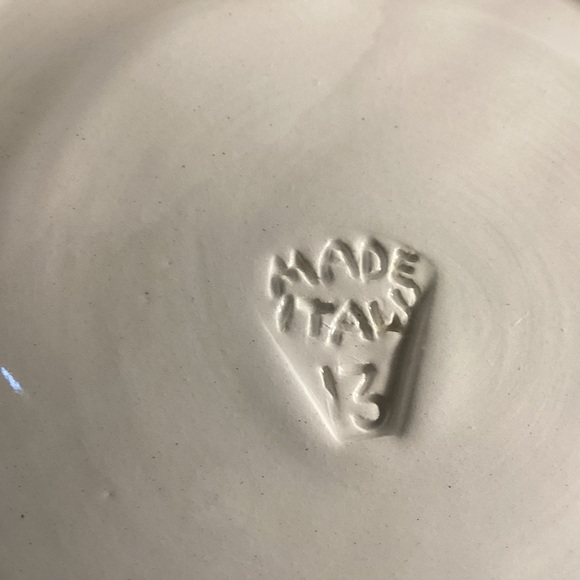 Porcelain clamshell server,made in Italy - Picture 4 of 4